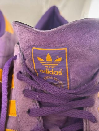 Adidas Hamburg '80 Uomo Viola Giallo