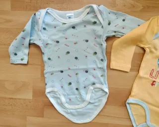 2 bodys manga larga Abanderado 12 meses nuevos