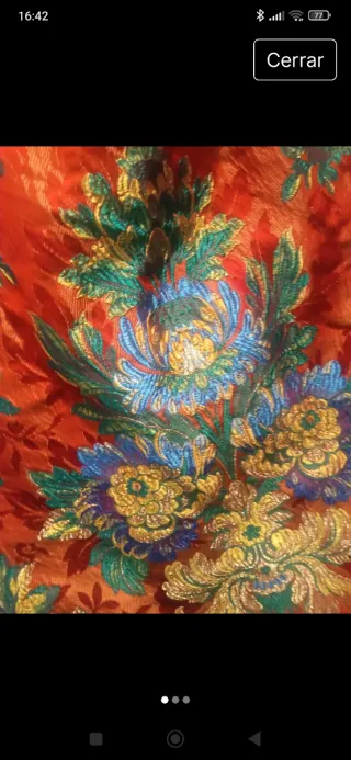 Alquiler Traje Fallera Talla Muy Grande, Ofrenda