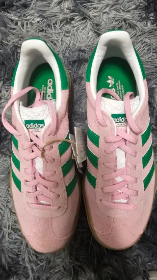 Adidas Gazelle Bold Zapatillas Rosa/Verde