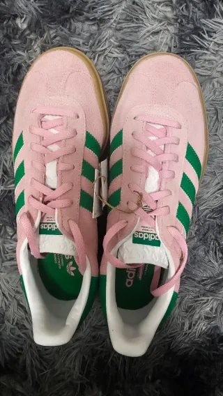 Adidas Gazelle Bold Zapatillas Rosa/Verde