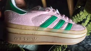 Adidas Gazelle Bold Zapatillas Rosa/Verde