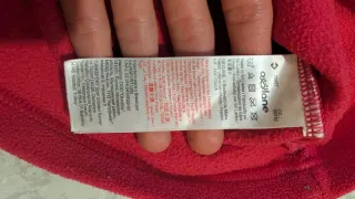 Camisola desporto inverno com pelo rosa da quechua