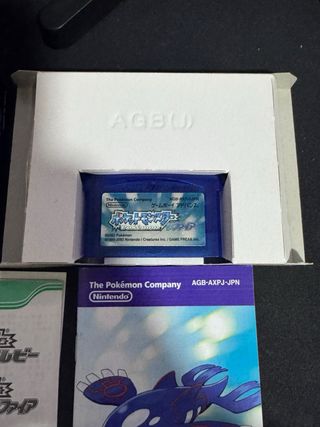 Pokemon Zafiro Juego Game Boy Advance Japonés