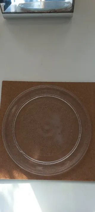 Plato giratorio microondas.  Dos modelos