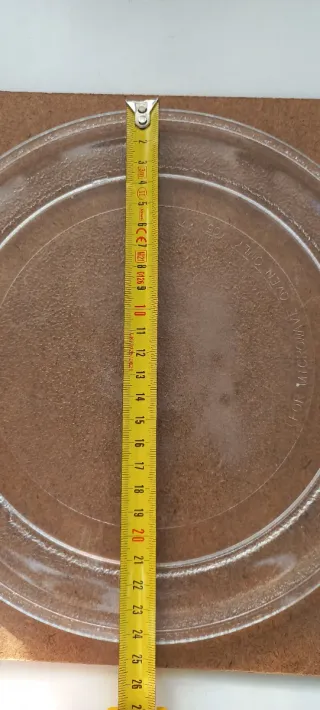 Plato giratorio microondas.  Dos modelos