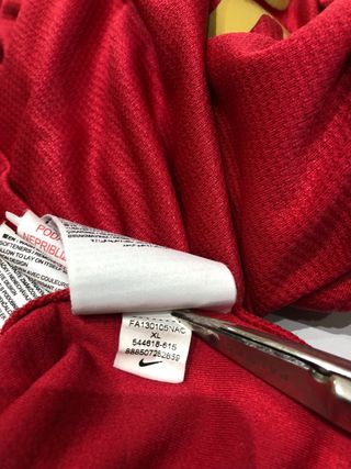 Camiseta PSV Eindhoven 13/14 Centenario Nike Roja