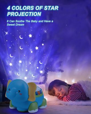 Elefante musical para gatear