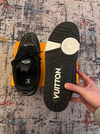 Scarpe Louis Vuitton Skate Nere Tg 44 Nuove