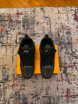 Scarpe Louis Vuitton Skate Nere Tg 44 Nuove
