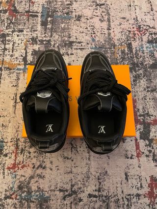 Scarpe Louis Vuitton Skate Nere Tg 44 Nuove