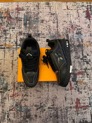 Scarpe Louis Vuitton Skate Nere Tg 44 Nuove