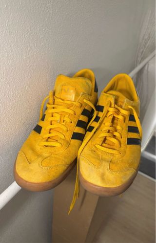 Adidas Hamburg '80 Uomo Giallo Nero