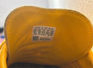 Adidas Hamburg '80 Uomo Giallo Nero