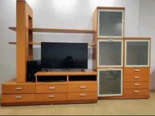 Muebles salón comedor madera