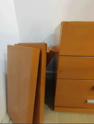 Muebles salón comedor madera