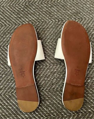 Sandalias * lujo * blancas * talla * 39/40 *