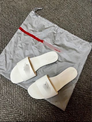 Sandalias * lujo * blancas * talla * 39/40 *