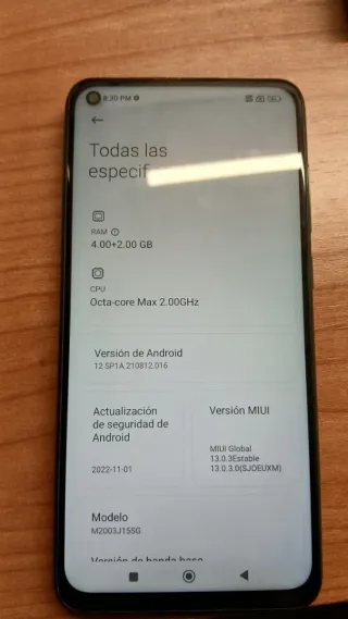 Xiaomi Redmi Note 9 Nero