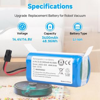NUEVO! Batería 3400mAh Li-ion 14.4V/14.8V kyvol