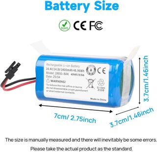NUEVO! Batería 3400mAh Li-ion 14.4V/14.8V kyvol