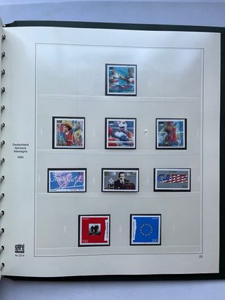 Álbum Alemania BRD 1991/1995 Nuevos** MNH
