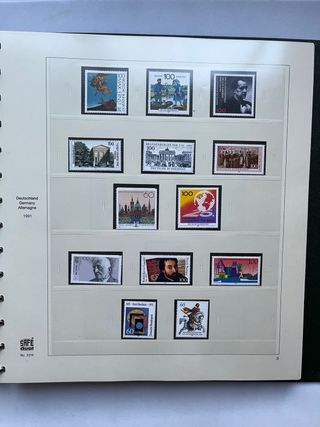 Álbum Alemania BRD 1991/1995 Nuevos** MNH