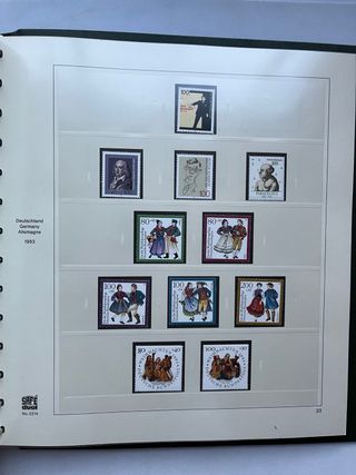 Álbum Alemania BRD 1991/1995 Nuevos** MNH