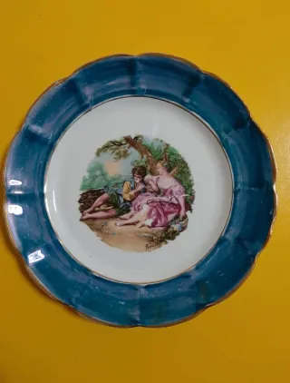 2 Piatti Antichi Decorativi