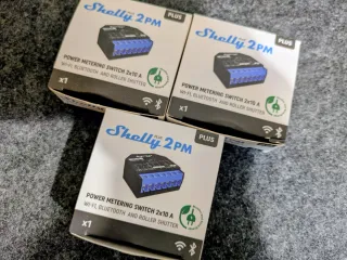 3x Shelly Plus 2PM