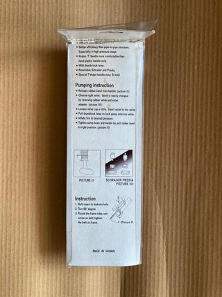 Bomba de Bicicleta Megamo T Handle