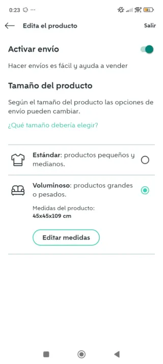 Librería giratoria de madera y metal