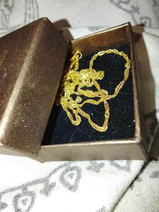 Cadena Singapur Oro laminado de gf18k