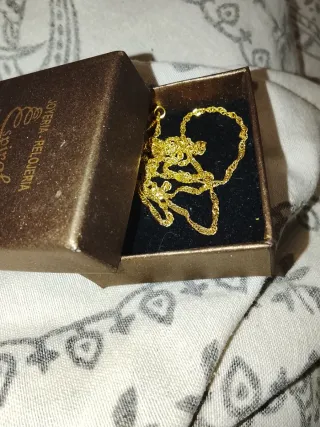 Cadena Singapur Oro laminado de gf18k