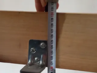 Cama alta de madera 80cm