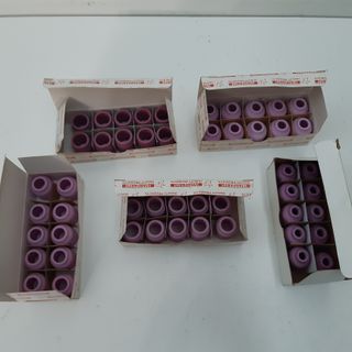 5 Caixas Bocais Curtos Soldadura TIG p/ Raul
