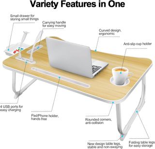 Tavolo pieghevole portatile AirOpen