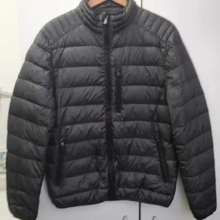 Chaqueta plumífero hombre manga larga