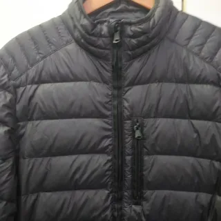 Chaqueta plumífero hombre manga larga