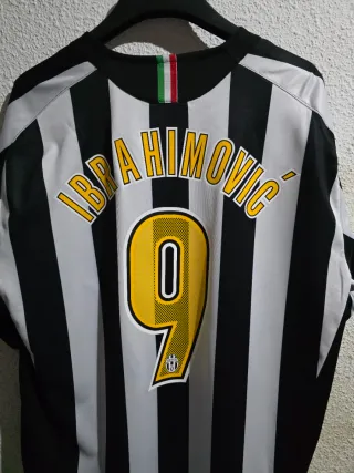 Camiseta Juventus Retro 2005 2006 Ibrahimovic XXL