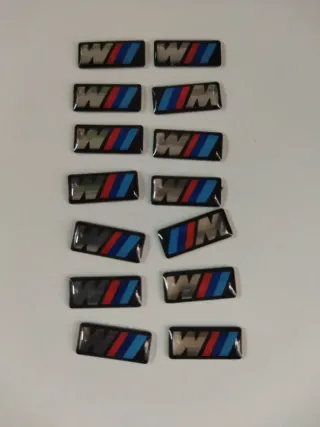 10 Pegatinas M BMW