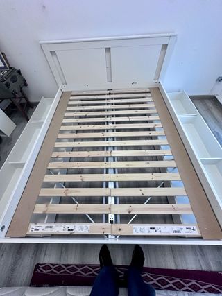 Estructura de Cama Ikea Blanca 160x200