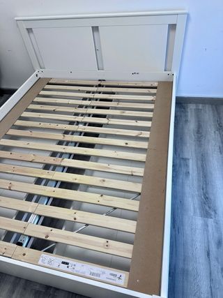 Estructura de Cama Ikea Blanca 160x200