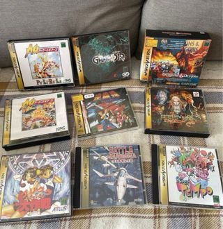 Sega Saturn Juegos Colección