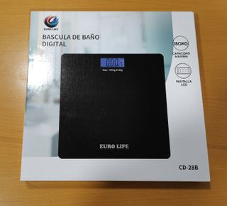 Báscula de Baño Digital Euro Life
