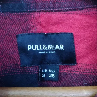 Camisa cuadros roja y negra hombre