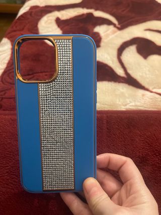 Funda iPhone 12 Pro Max Brillante Azul