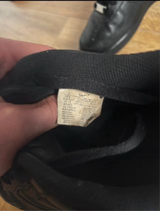 Nike Air Force 1 Talla 42.5 Negras