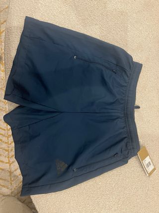 Calças de treino Adidas azuis novas