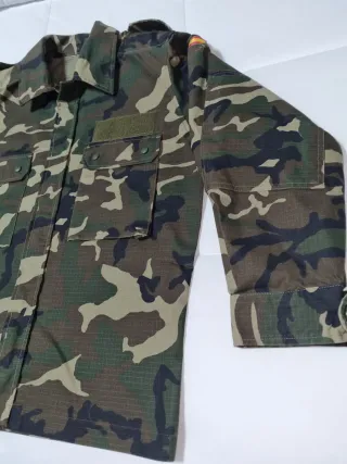 Camisa militar camuflaje talla S